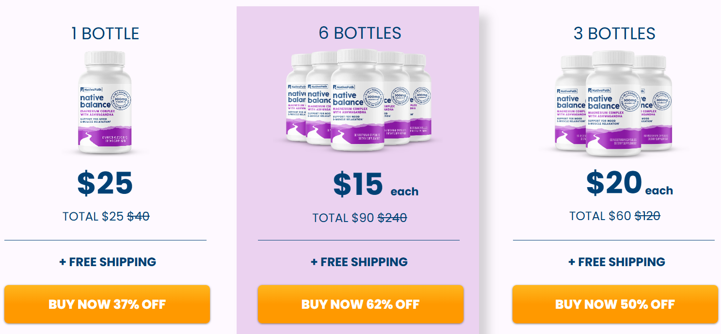 NativePath Native Balance Price