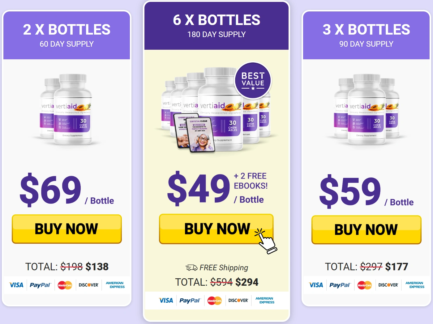 VertiAid Pricing