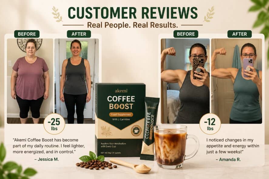 Akemi Coffee Boost Customers Before And After