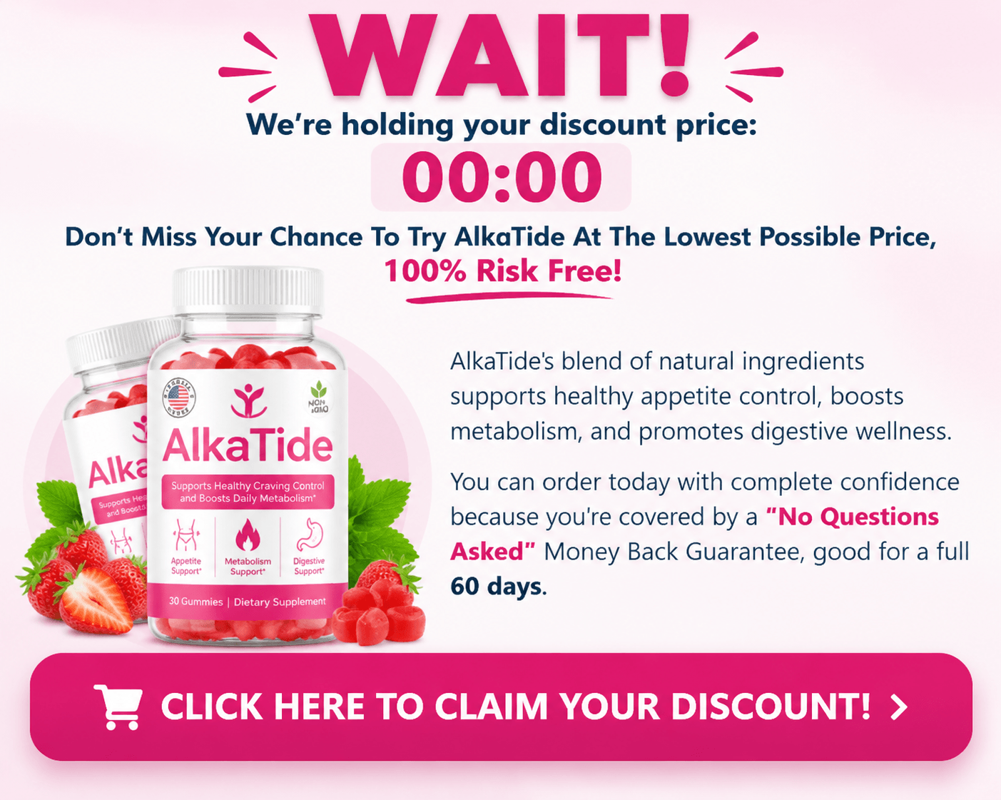 AlkaTide Discount Countdown Offer