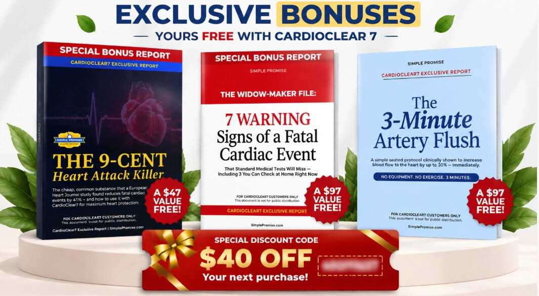 Cardio Clear 7 bonuses 