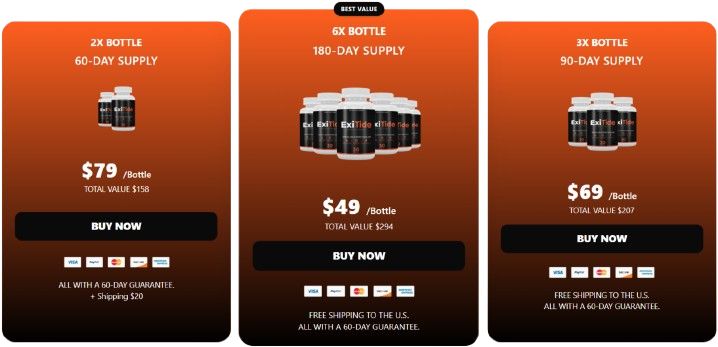 ExiTide Pricing