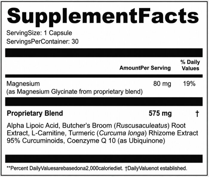 Karylief Supplement Fact