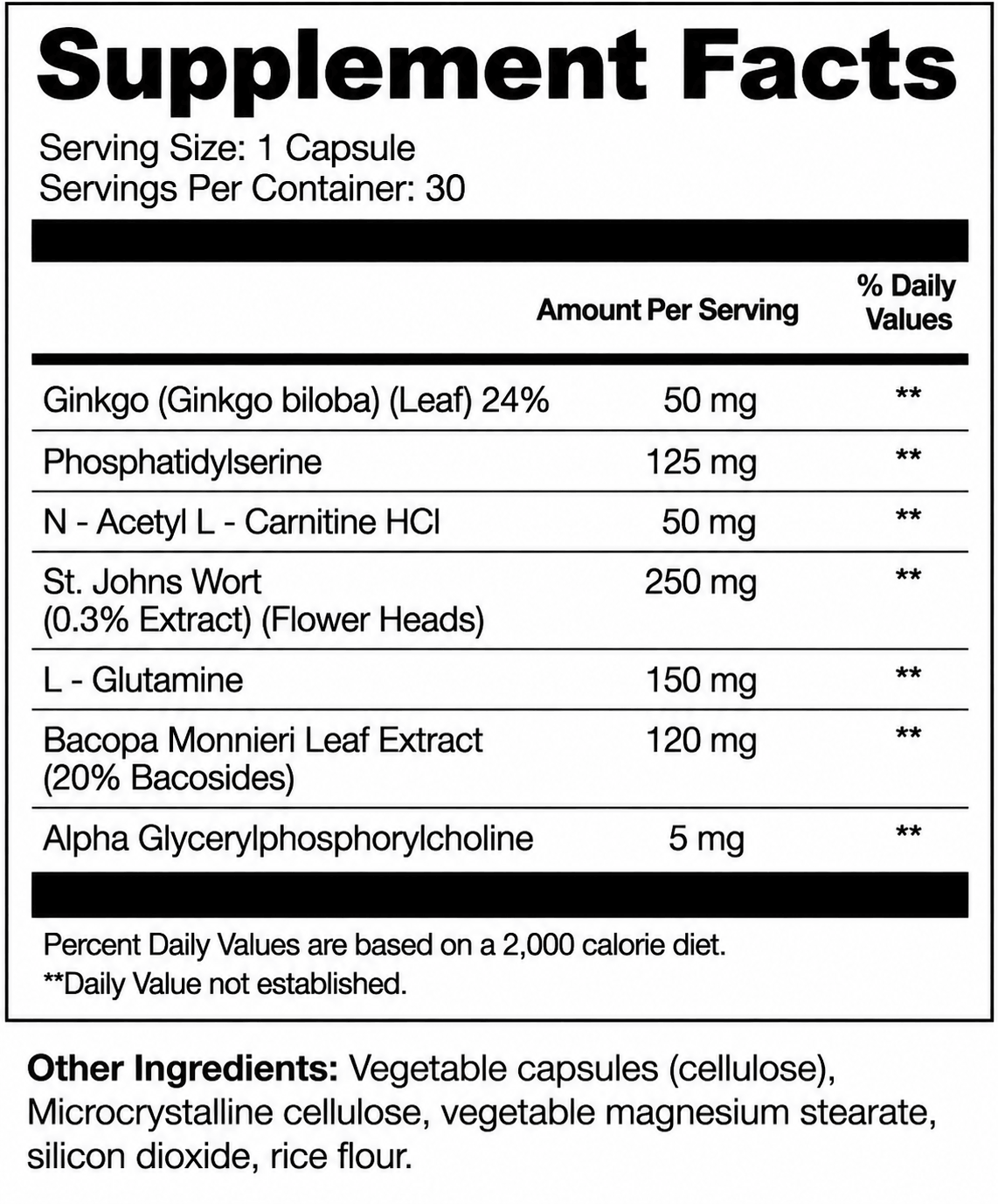MemoryOn Supplements