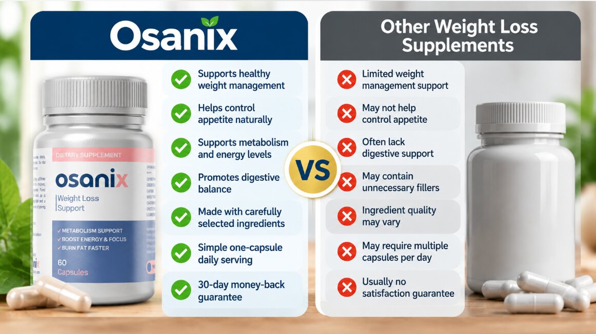 Osanix Comparison