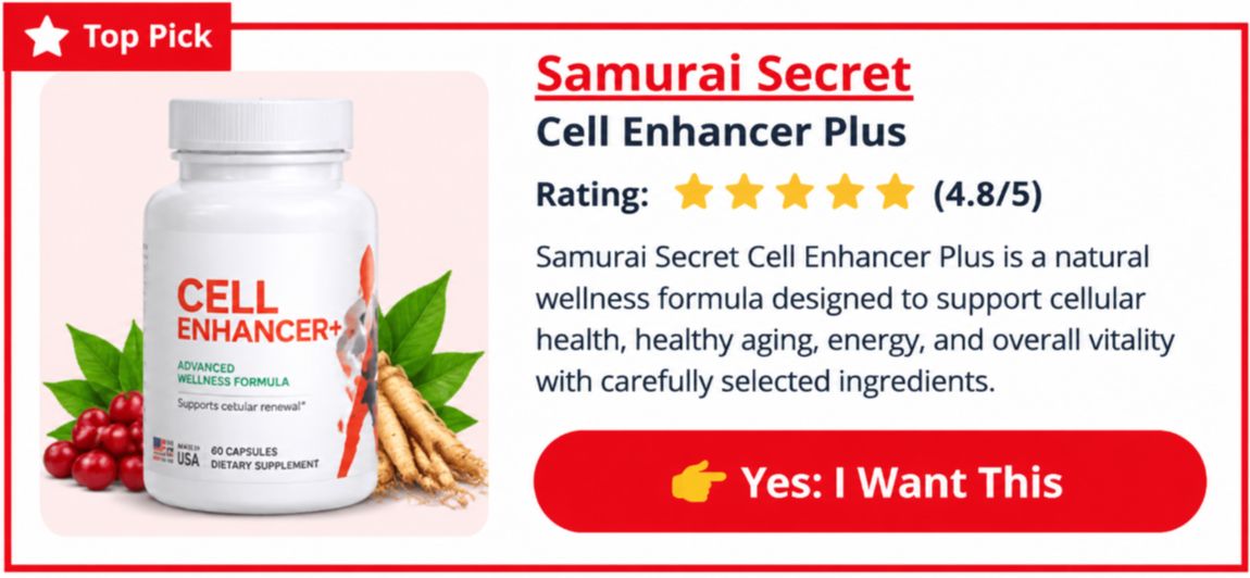 Samurai Secret Cell Enhancer Plus