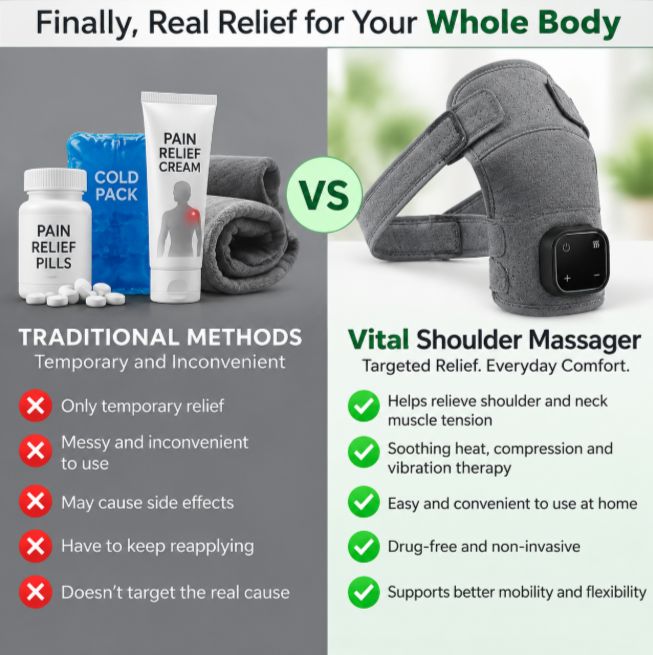 Vital Shoulder Massager Vs Others