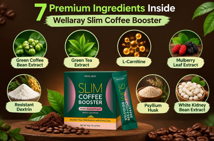 Wellaray Slim Coffee Booster Ingredients