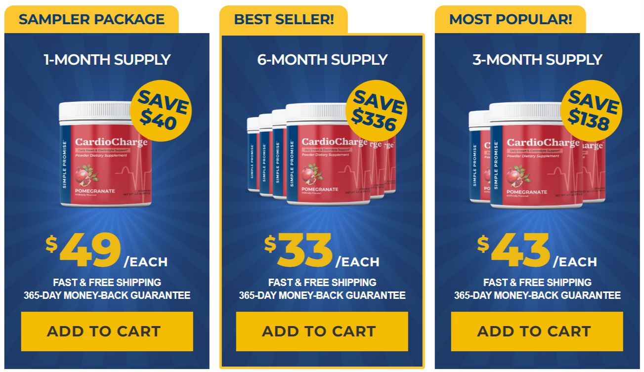 CardioCharge Pricing