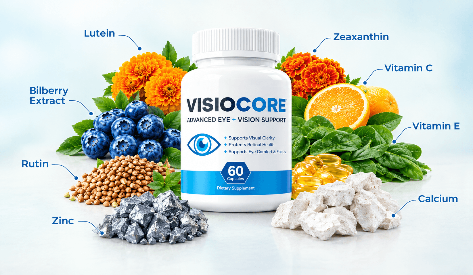 VisioCore Eye Support Ingredients